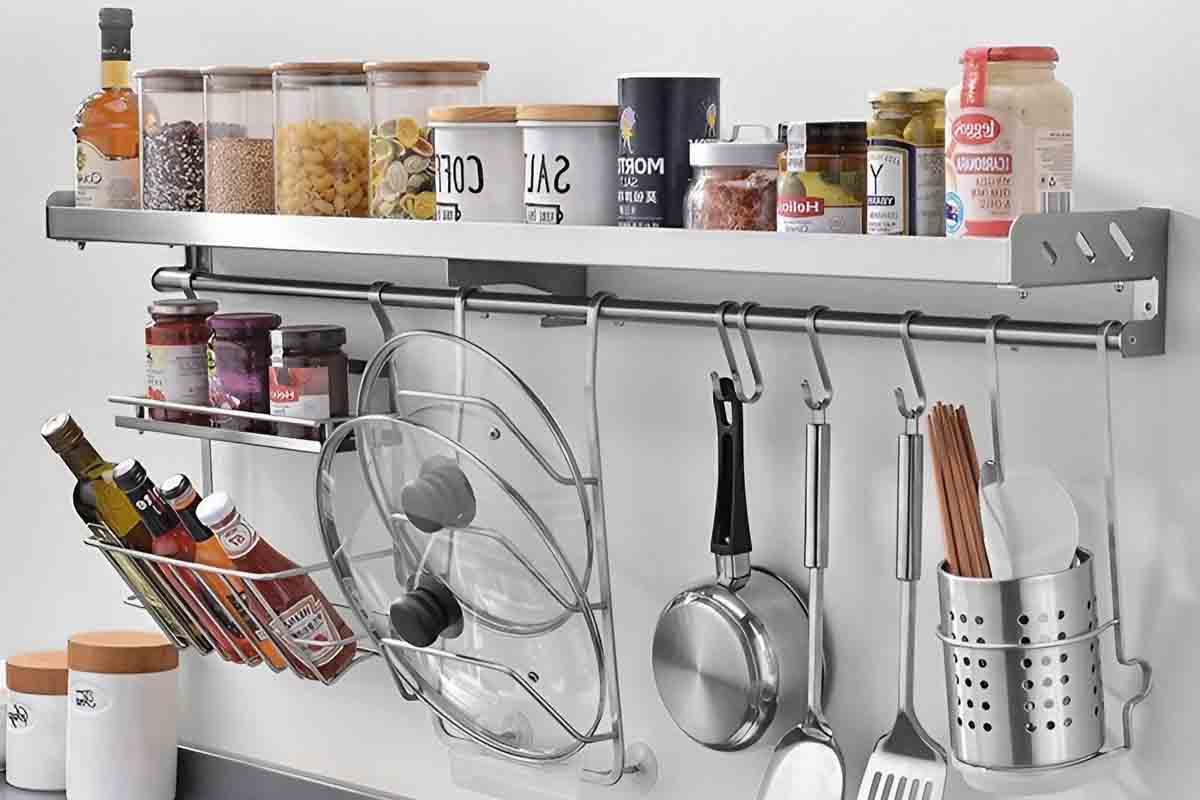8 Best Ideas To Utilize Stainless Steel Wall Mounted Shelves For Your 
