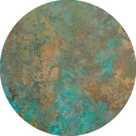 Patinated Finish Brass & Bronze | TBK Metal